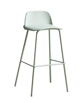 Стул барный Mist серо-зеленый