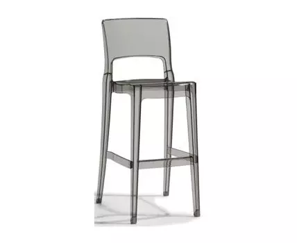 Стул барный прозрачный Isy Antishock