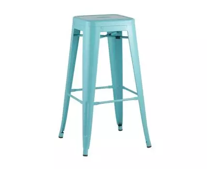 Стул барный TOLIX голубой матовый
