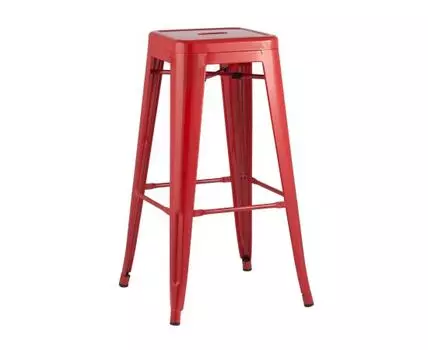 Стул барный TOLIX красный глянцевый
