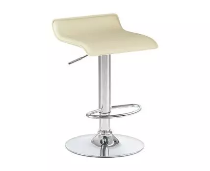 Стул барный TOMMY (бежевый, хром, 38,5)