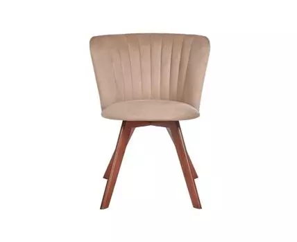 Стул Bella (бежевый, коричневый, 60)