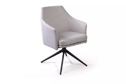 Стул Ben с подлокотниками, светло-серый