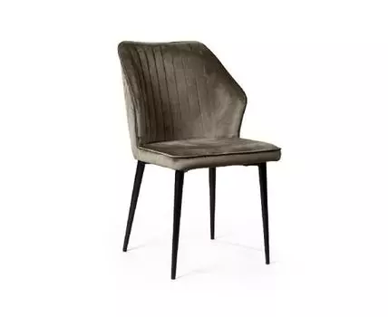 Стул Berg, бархат коричневый 12