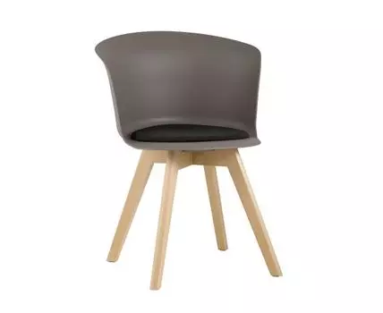 Стул Blossom с подушкой темно-бежевый