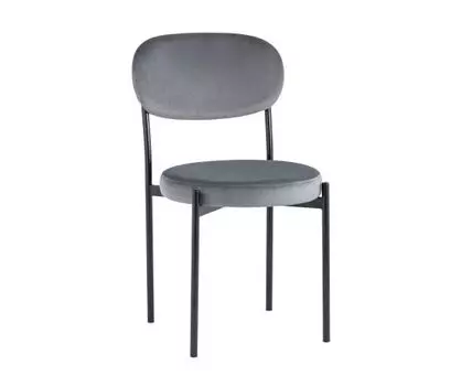 Стул Бриф NEW велюр серый