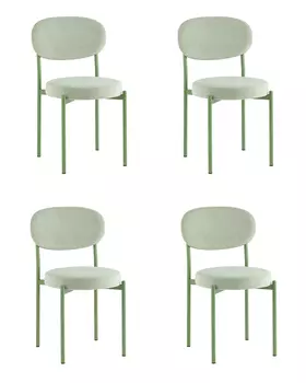 Стул Бриф SN велюр оливковый каркас оливковый муар, 4шт./уп.