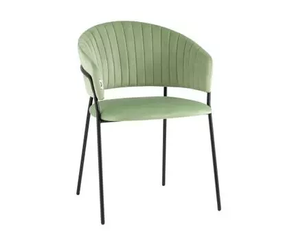 Стул Бруно велюр фисташковый