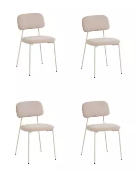 Стул Chao бежевый бежевые ножки 4 шт.