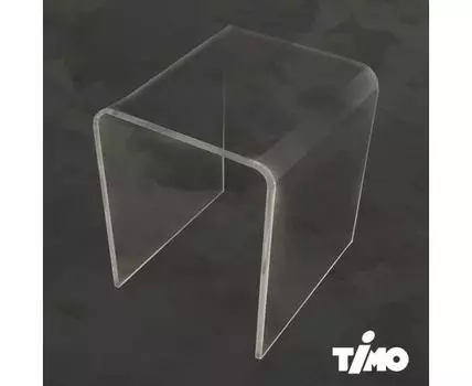 Стульчик для душа Timo прозрачный