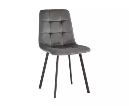 Стул Chilly велюр антрацитовый