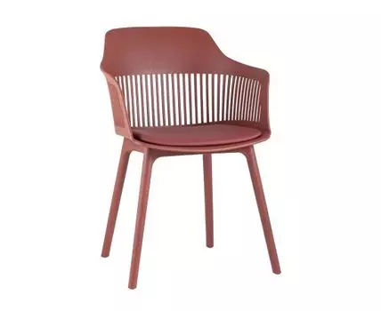 Стул Crocus с подушкой бордовый