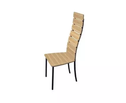 Стул дачный (бежевый, черный)