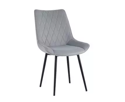 Стул Дарвин велюр серый