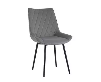 Стул Дарвин велюр тёмно-серый