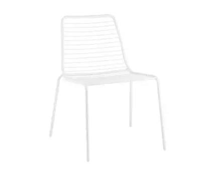 Стул Дели металл белый