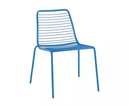 Стул Дели металл голубой