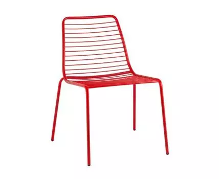 Стул Дели металл красный