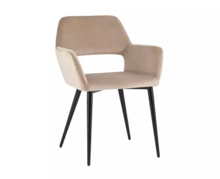Стул Денди велюр бежевый