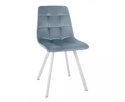 Стул Easy бирюзовый с белыми ножками