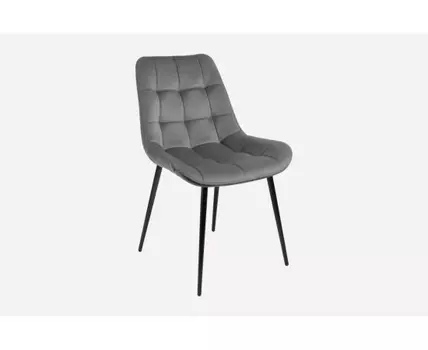 Стул Флекс-1 Velvet Grey (Серый, серый)