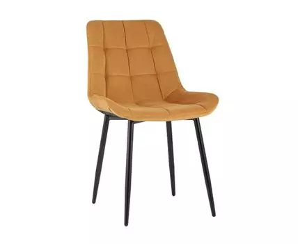 Стул Флекс велюр оранжевый
