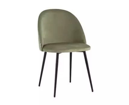 Стул Фолио велюр пыльно-оливковый