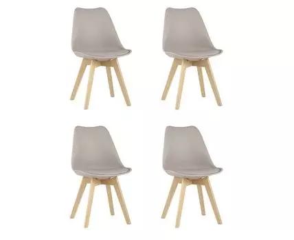 Стул FRANKFURT NEW бежевый 4 шт