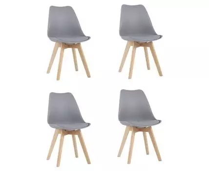 Стул FRANKFURT NEW серый 4 шт
