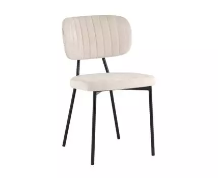 Стул Ханна велюр бежевый