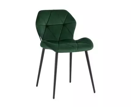 Стул Эдвин велюр зелёный