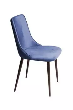 Стул Joe, бархат синий 29