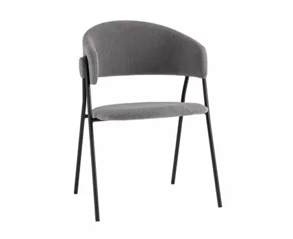 Стул Колин NEW вельвет серый