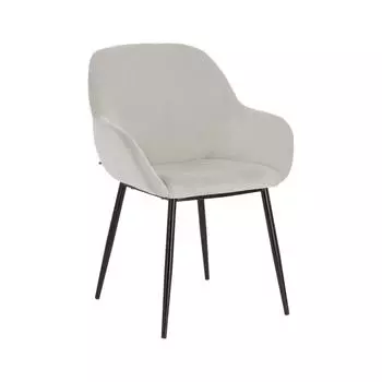 Стул Konna светло-серый вельвет