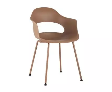 Стул Lady пластик коричневый
