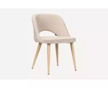 Стул Ларс-1 Velvet Beige (Бежевый, бежевый)