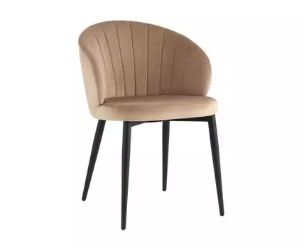 Стул Lastura велюр капучино