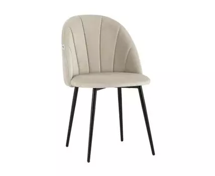 Стул Логан NEW велюр бежевый