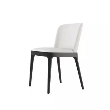 Стул Magda без стежек, рогожка белый