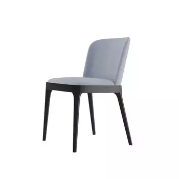 Стул Magda без стежек, рогожка голубой