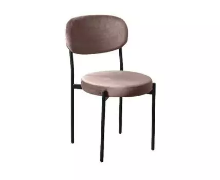 Стул Mason, бархат пепельно-бежевый 25