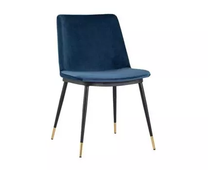 Стул Мелисса велюр синий