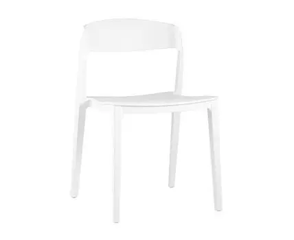 Стул Moris пластик белый