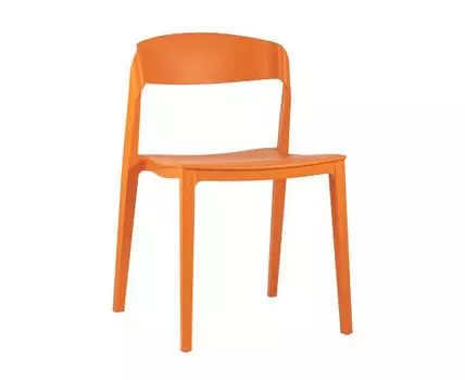 Стул Moris пластик оранжевый