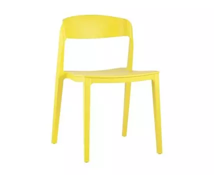 Стул Moris пластик желтый