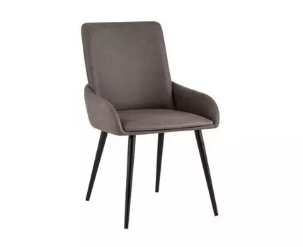 Стул Мюнхен искусственная замша коричневый