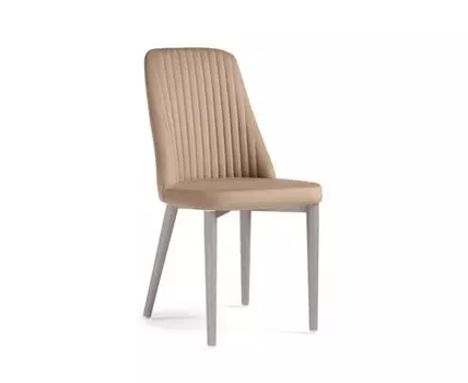 Стул на металлокаркасе Фена R латте / капучино