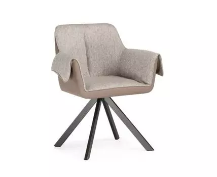 Стул на металлокаркасе Каита neptun 12 / flex 230 / черный