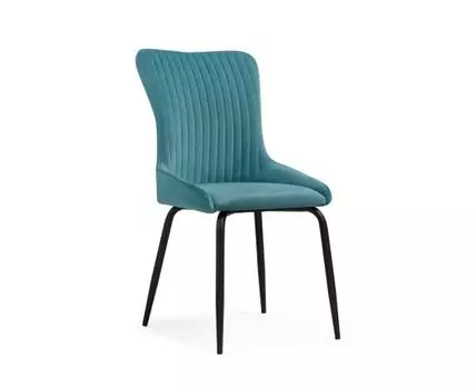 Стул на металлокаркасе Lado green / black