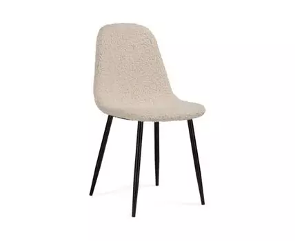 Стул на металлокаркасе Lilu white / black